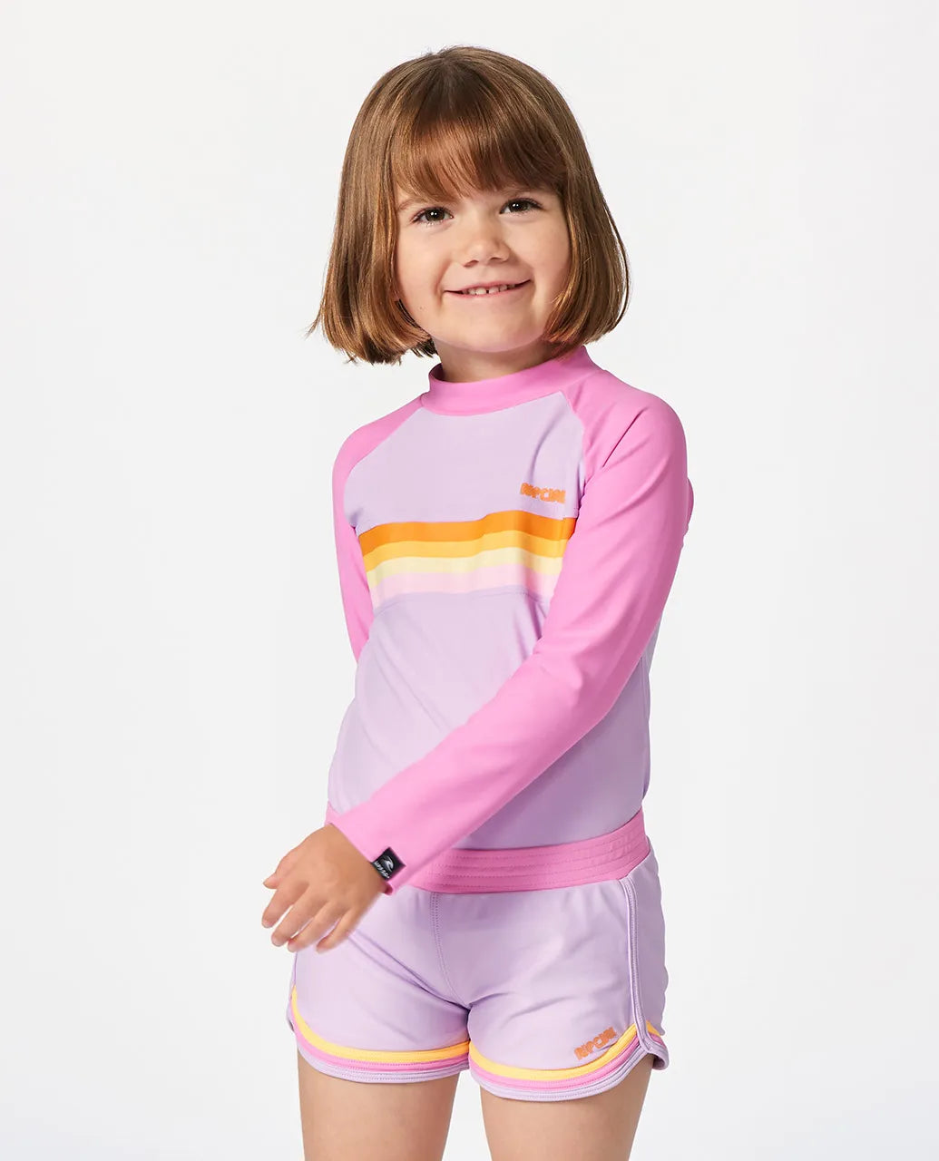 Rip Curl Rainbow Tide LS Rash Vest Licra Manga Larga Niña