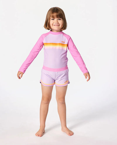 Rip Curl Rainbow Tide LS Rash Vest Licra Manga Larga Niña