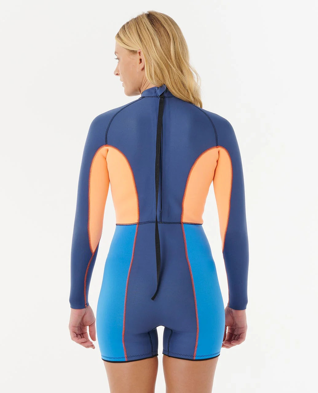 Rip Curl G-Bomb 2 mm Traje de Neopreno Corto cremallera en la espalda Manga Larga Mujer