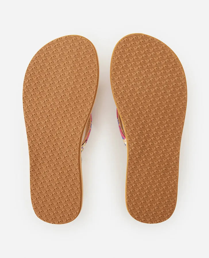Rip Curl Freedom Bloom Open Fuchsia Toe Chanclas Mujer