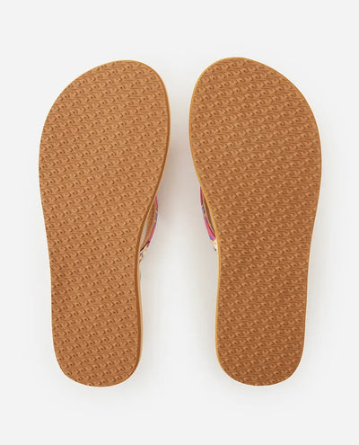 Rip Curl Freedom Bloom Open Fuchsia Toe Chanclas Mujer