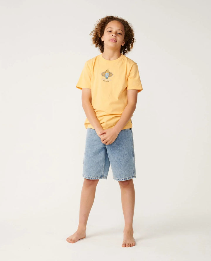 Rip Curl New Cosmic Skull-Boy Camiseta Niño