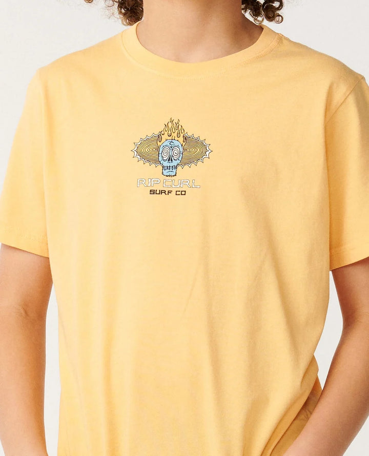 Rip Curl New Cosmic Skull-Boy Camiseta Niño