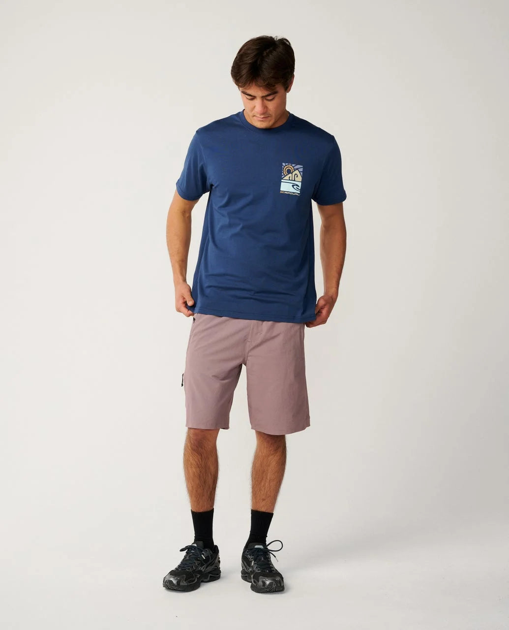 Rip Curl Relax Search Series Vaporcool Totem Camiseta Hombre
