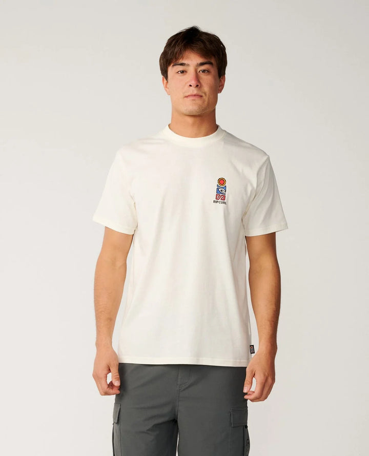 Rip Curl Search Series Vaporcool Stack Camiseta Hombre