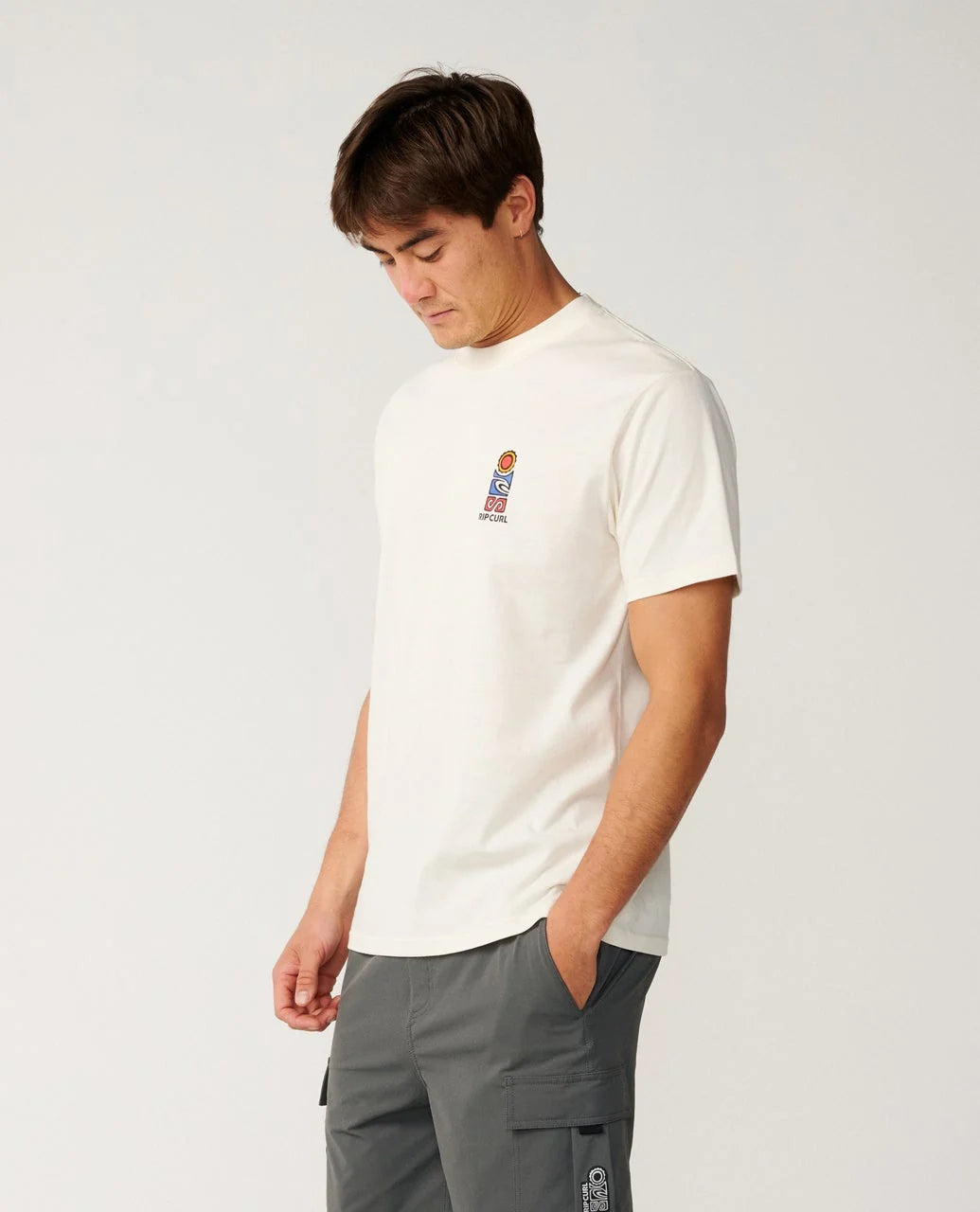 Rip Curl Search Series Vaporcool Stack Camiseta Hombre
