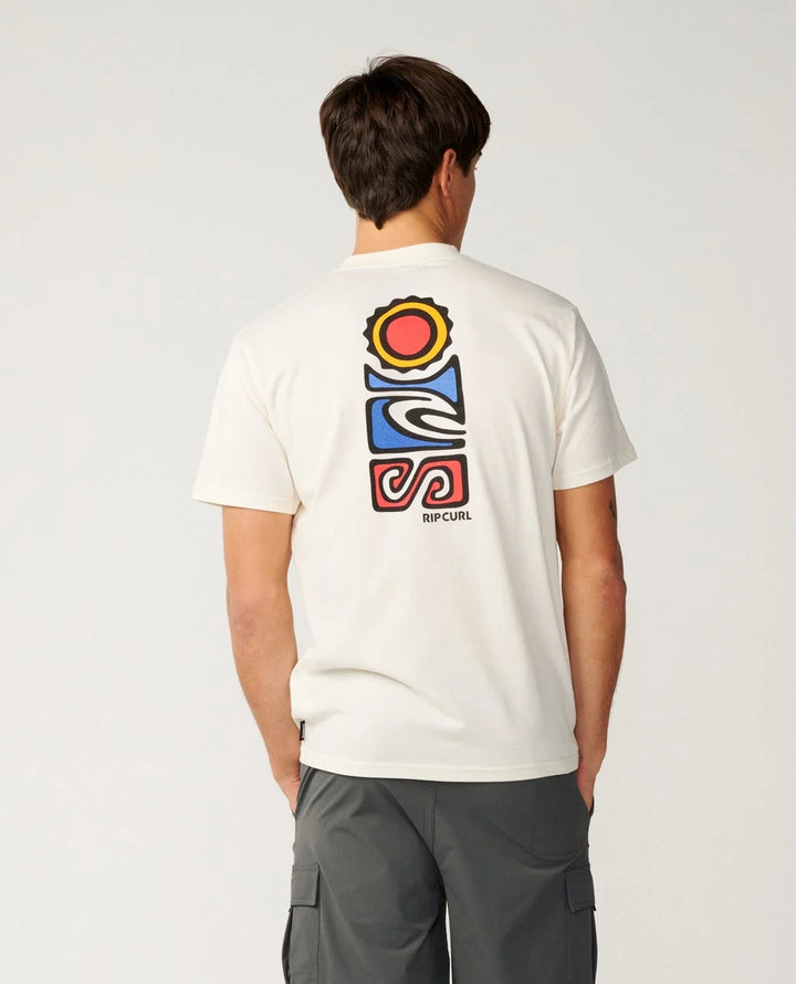 Rip Curl Search Series Vaporcool Stack Camiseta Hombre