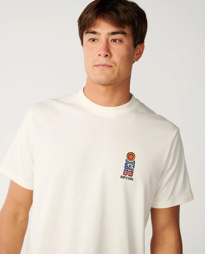 Rip Curl Search Series Vaporcool Stack Camiseta Hombre