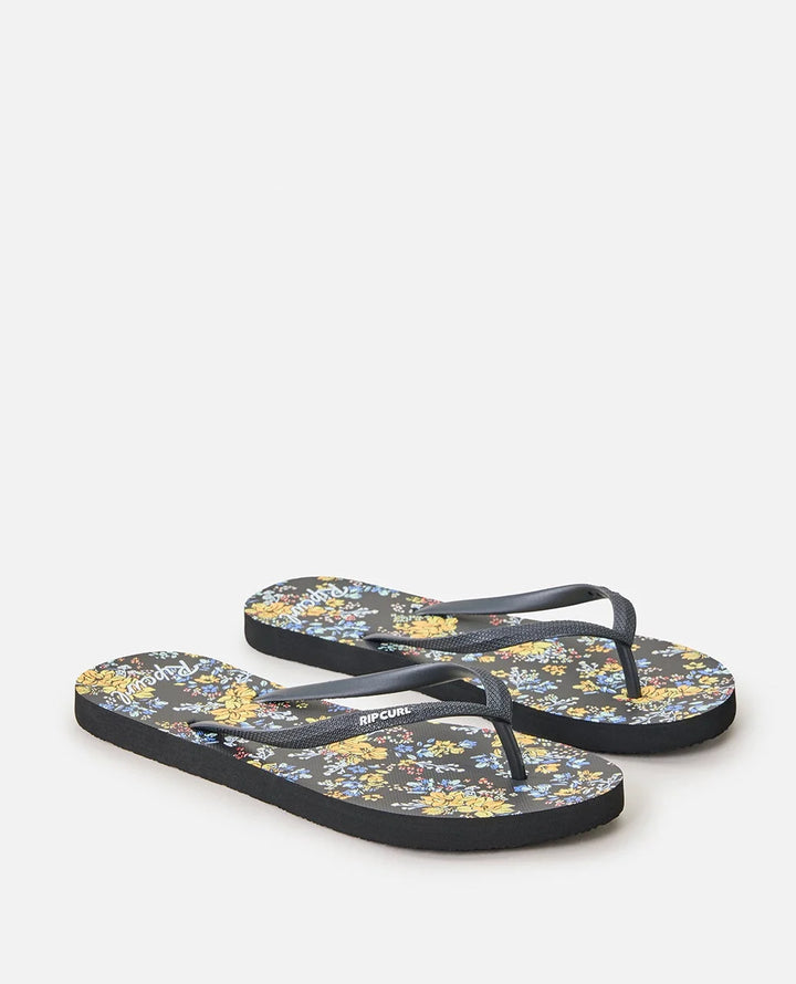 Rip Curl Mixed Bloom Open Toe Chanclas Mujer Negro