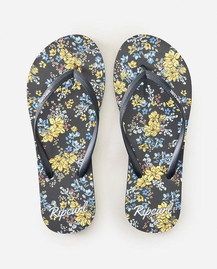 Rip Curl Mixed Bloom Open Toe Chanclas Mujer Negro