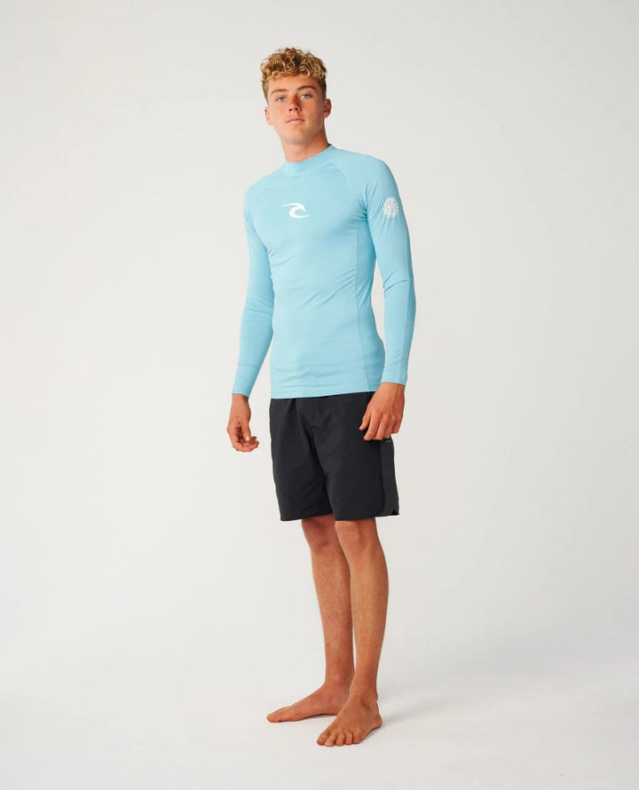 Rip Curl Waves Icon UPF Perf Licra Manga Larga Hombre