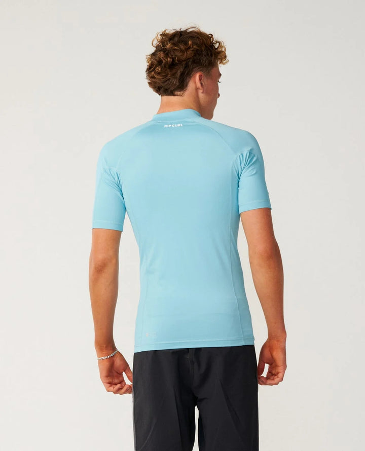 Rip Curl Waves Icon UPF Perf Licra Manga Corta Hombre