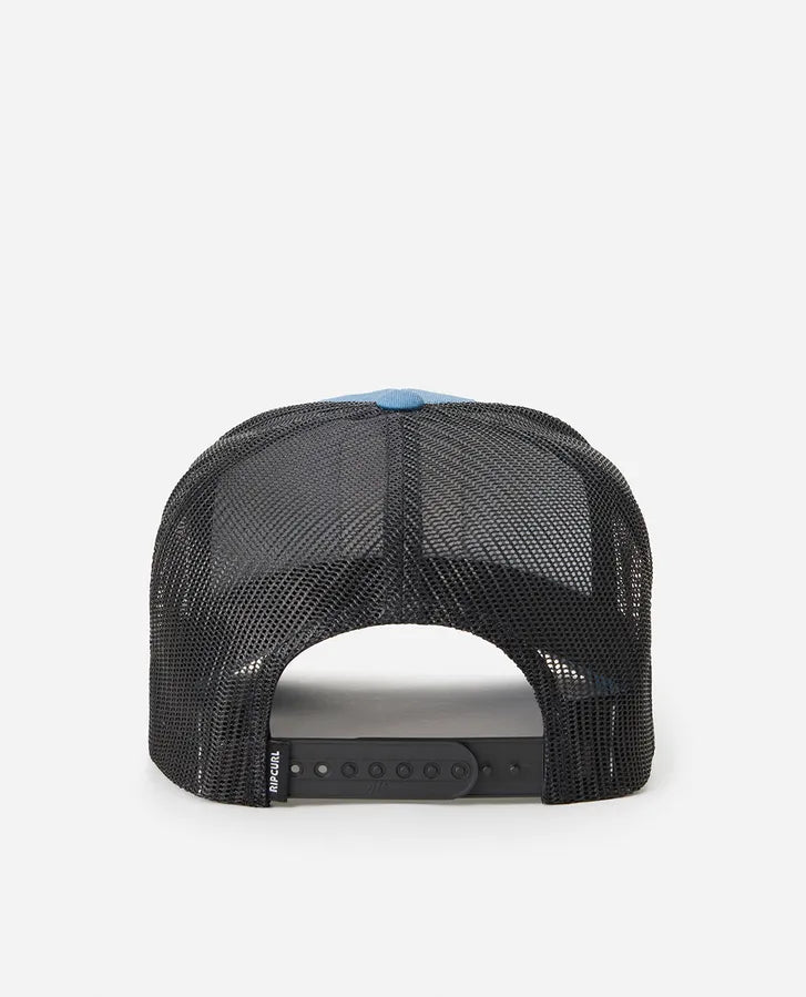 Rip Curl Storm Blue Custom Curve Trucker Gorra