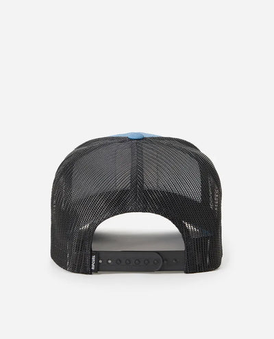 Rip Curl Storm Blue Custom Curve Trucker Gorra