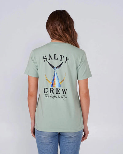 Salty Crew Bruce Tailed Boyfriend Camiseta Mujer