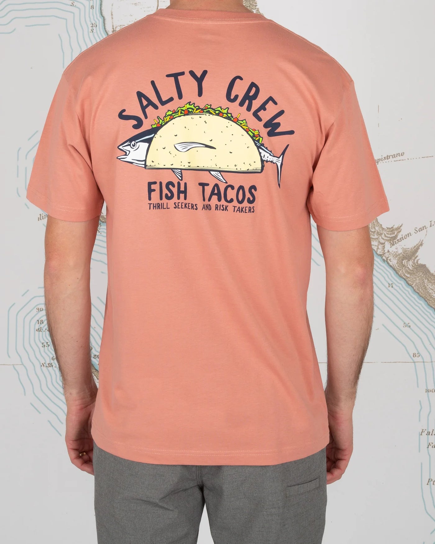 Salty Crew Baja Fresh Premium Camiseta Hombre