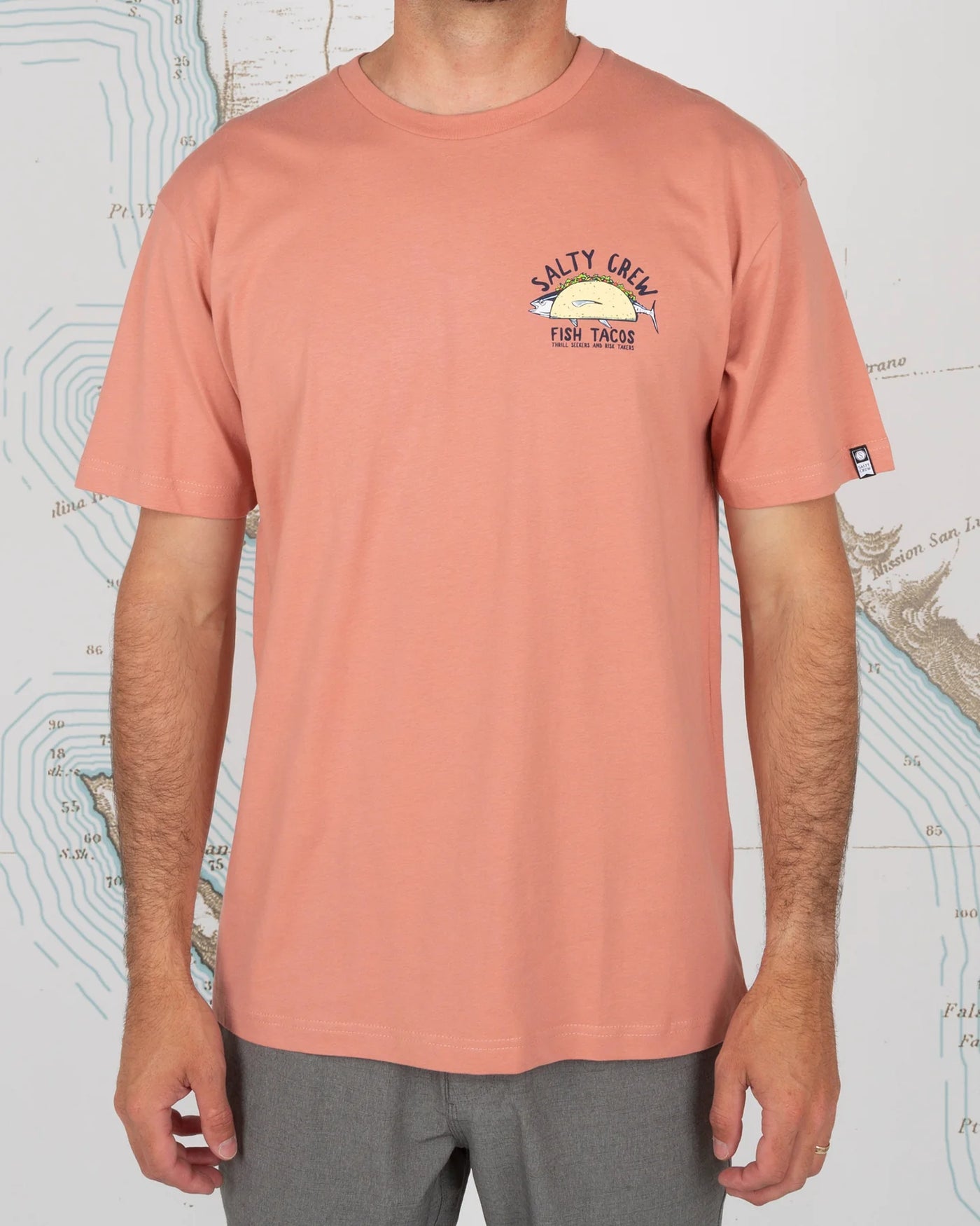 Salty Crew Baja Fresh Premium Camiseta Hombre