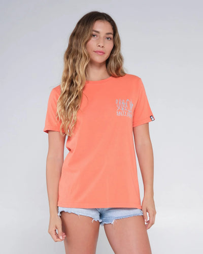 Salty Crew Line Up Boyfriend Tee Camiseta Mujer