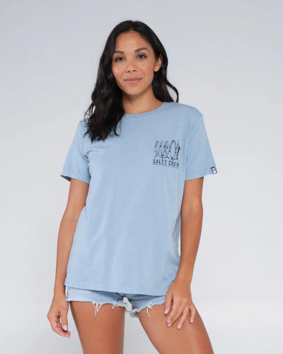 Salty Crew Line Up Boyfriend Tee Camiseta Mujer