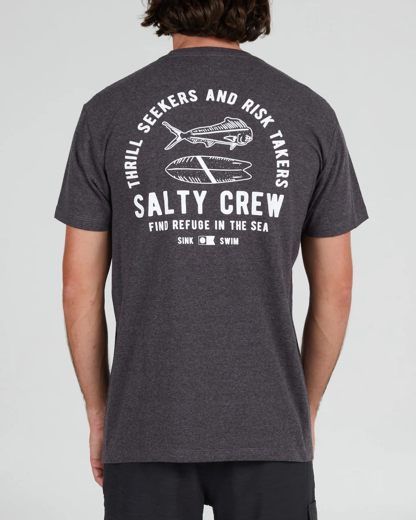 Salty Crew Lateral Line Standard Camiseta Hombre