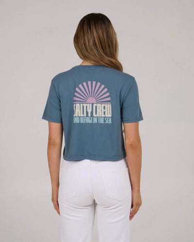 Salty Crew In The Rays Crop Tee Camiseta Mujer