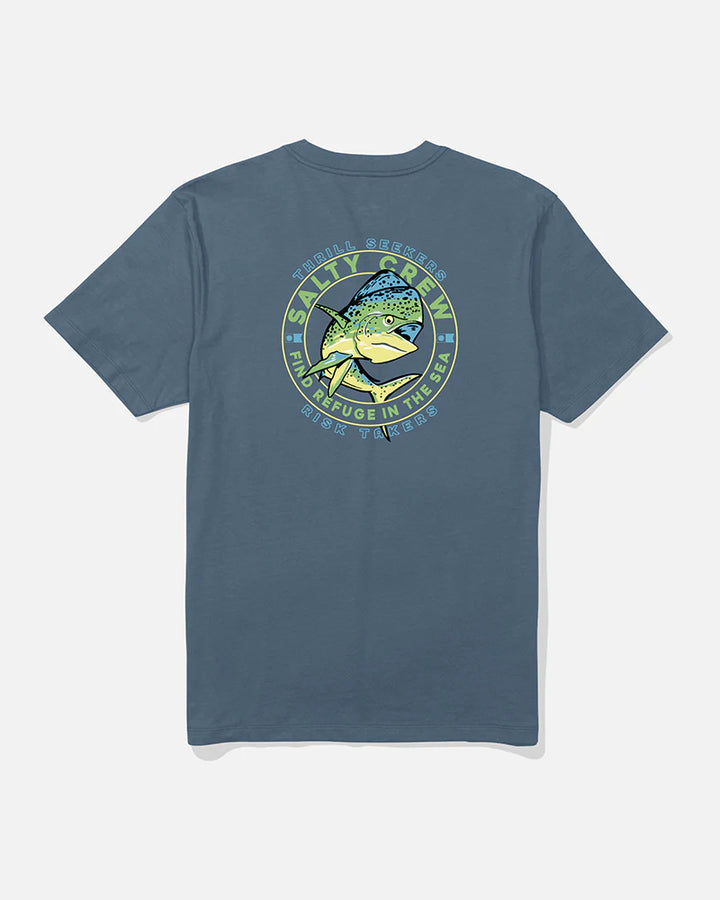 Salty Crew Mahi Club Classic Ss Tee Camiseta Hombre