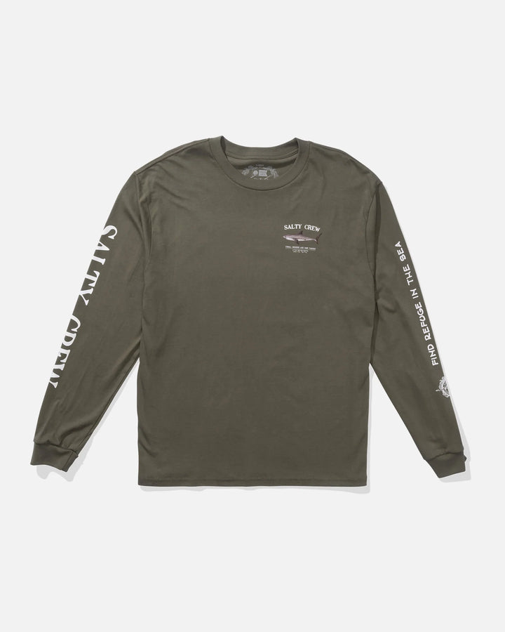 Salty Crew Bruce L/S  Camiseta Manga Larga Hombre