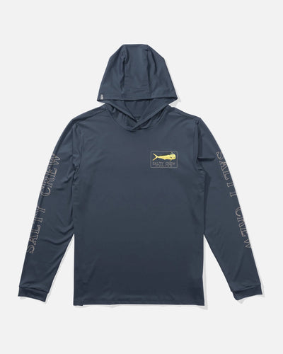 Salty Crew Golden Mahi Hood Sunshirt Camiseta Tecnica Hombre UPF 50+