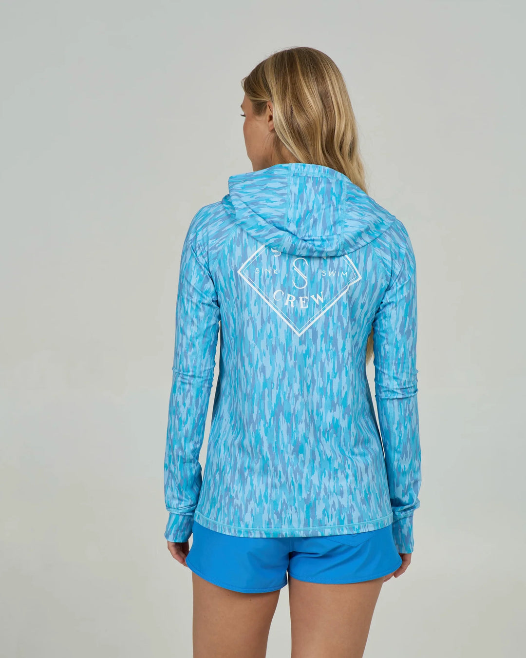 Salty Crew Apex Sunshirt Sudadera Con Capucha De Mujer