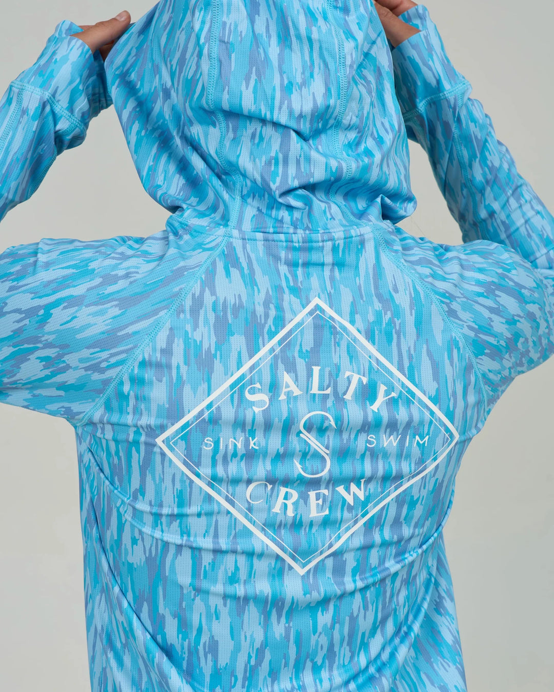 Salty Crew Apex Sunshirt Sudadera Con Capucha De Mujer