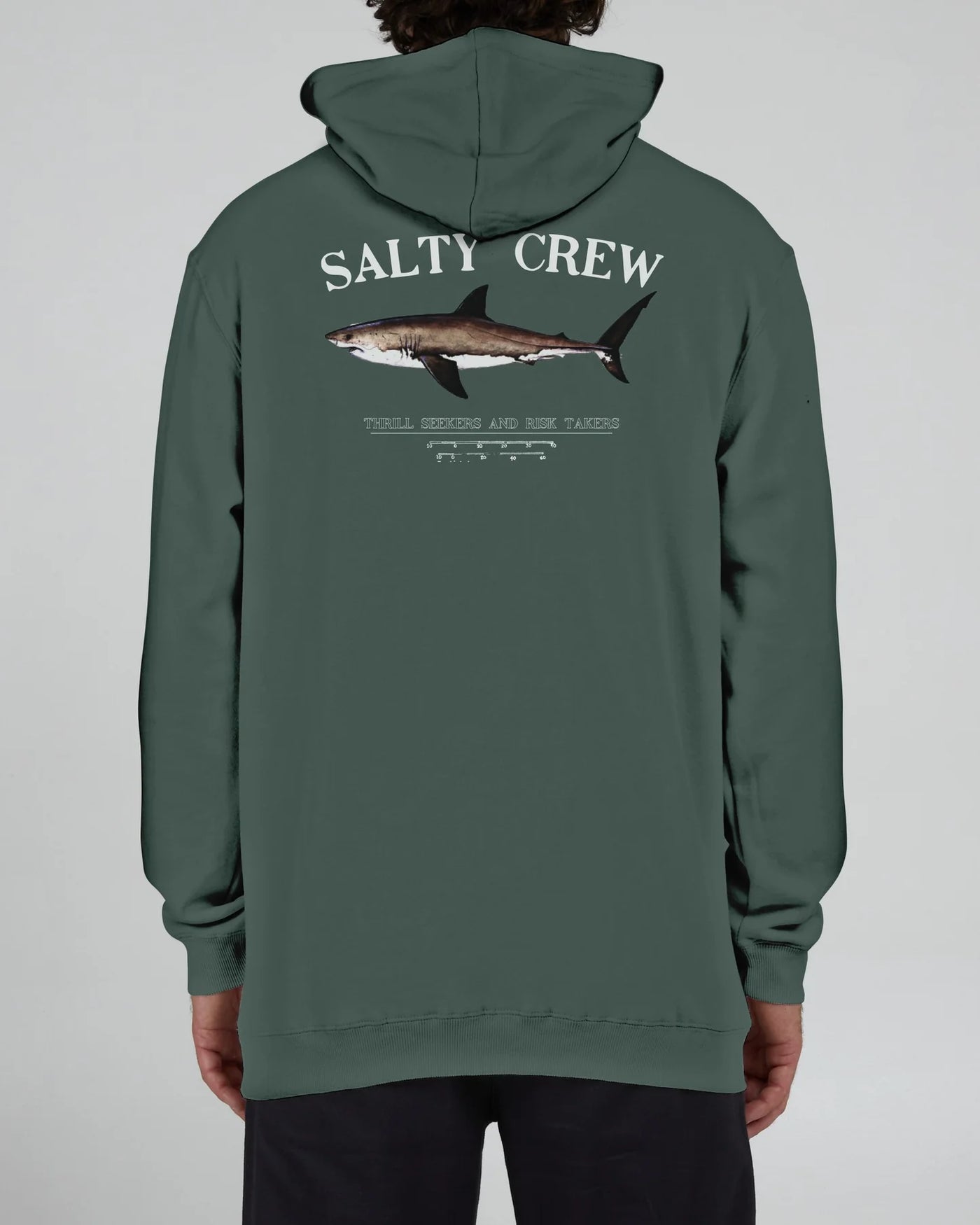 Salty Crew Bruce Vintage Zip Fleece Sudadera con Cremallera Hombre