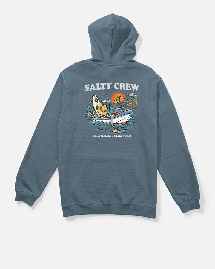 Salty Crew Down time Hood Fleece Sudadera Hombre
