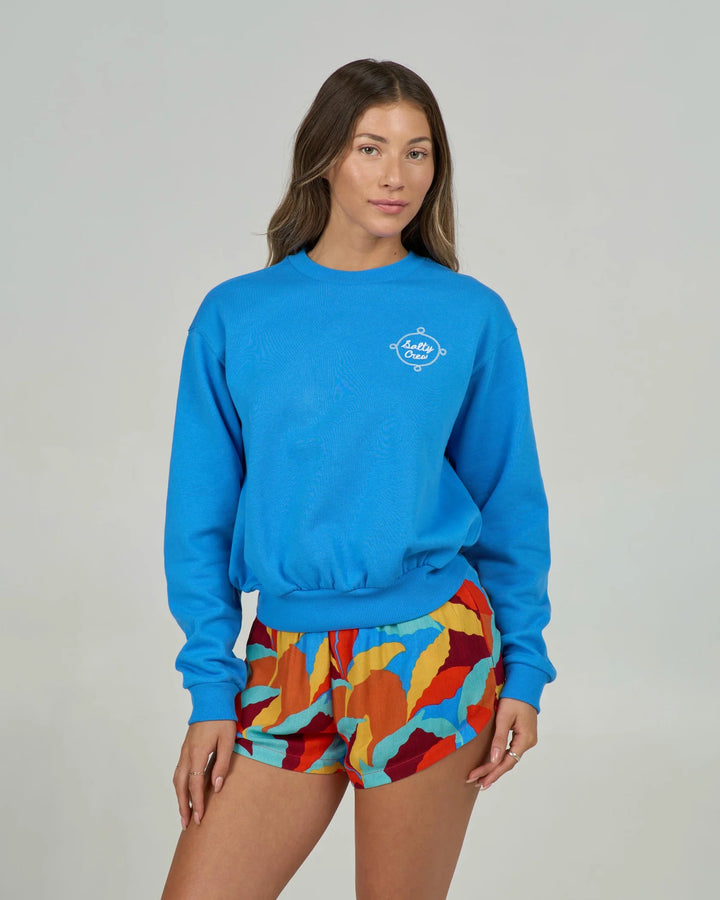 Salty Crew Dock Line Crew Sudadera Mujer
