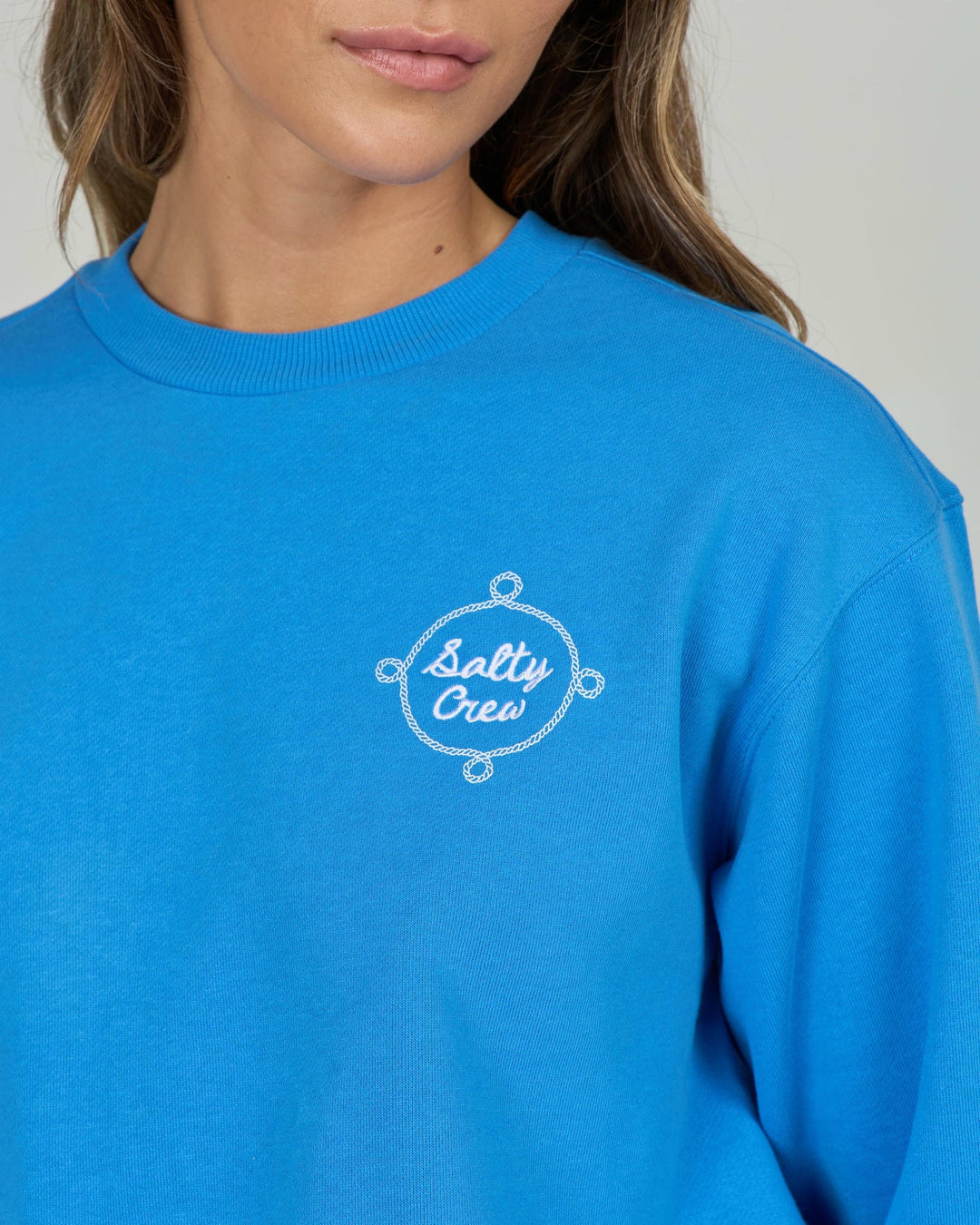 Salty Crew Dock Line Crew Sudadera Mujer