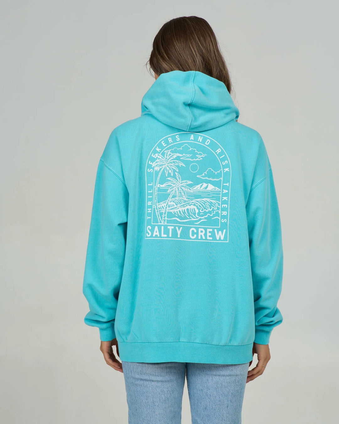Salty Crew Archway Zip Hoody Sudadera con Capucha Mujer