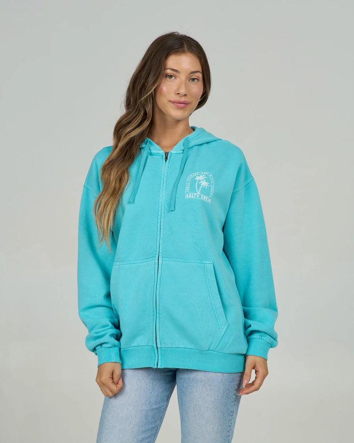 Salty Crew Archway Zip Hoody Sudadera con Capucha Mujer