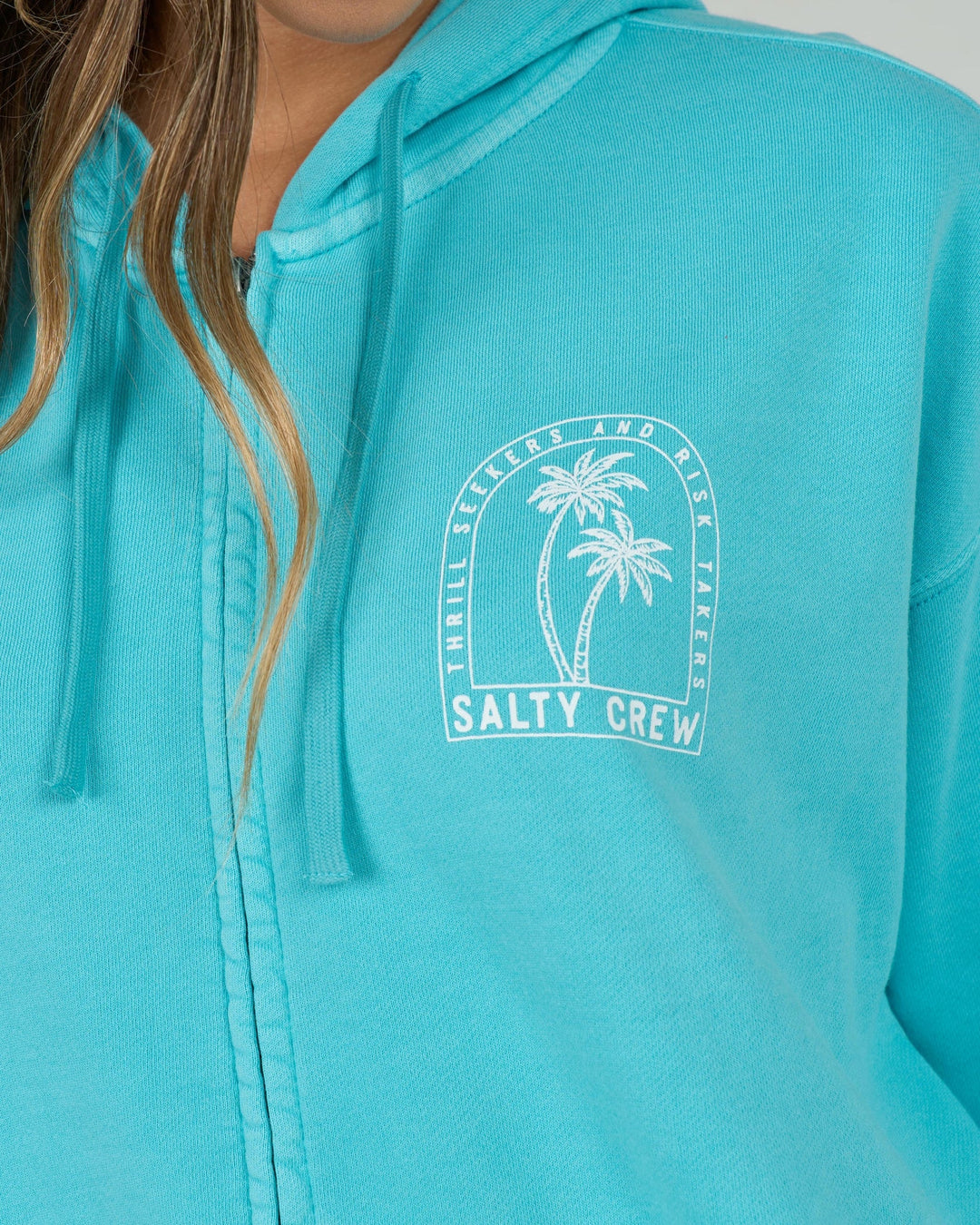 Salty Crew Archway Zip Hoody Sudadera con Capucha Mujer