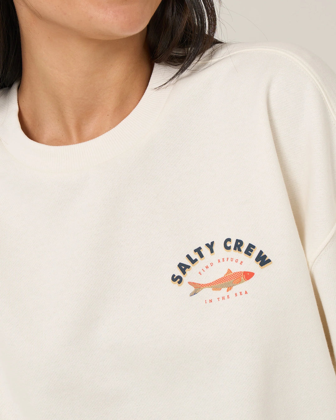 Salty Crew Salty Sardine Crew Sudadera Mujer