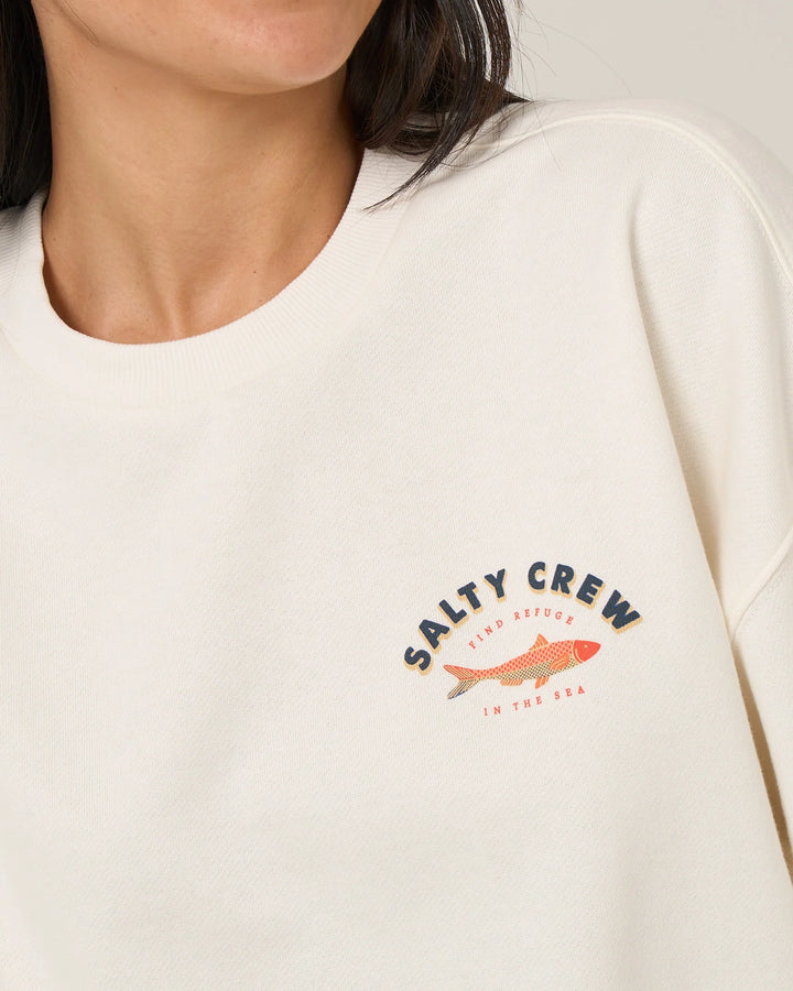 Salty Crew Salty Sardine Crew Sudadera Mujer