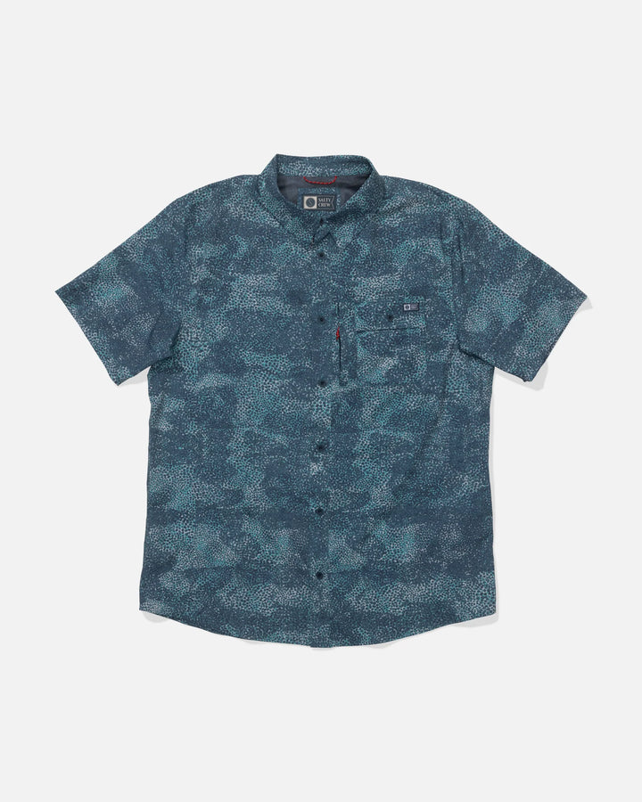 Salty Crew Flagship UV Button Up Camisa Hombre