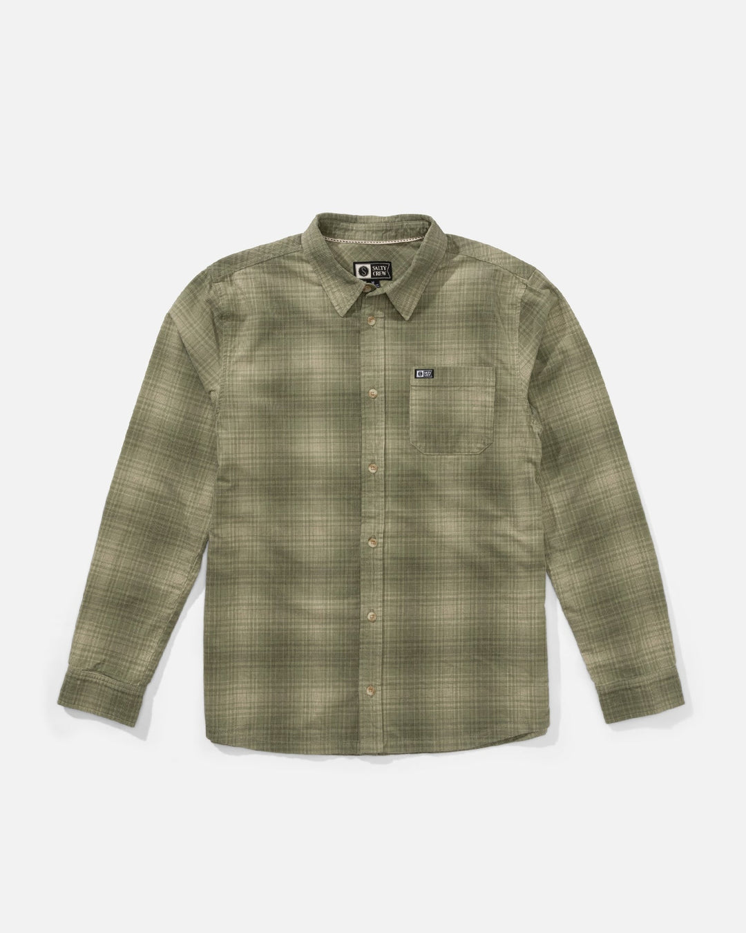 Salty Crew Caster LS Cord Camisa De Hombre