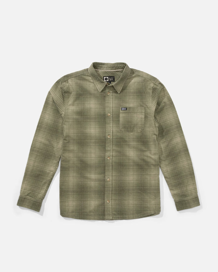 Salty Crew Caster LS Cord Camisa De Hombre