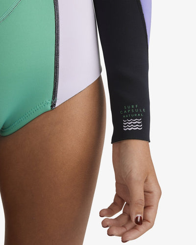 Billabong Salty Dayz Natural 2/2mm Neopreno Manga Larga De Mujer
