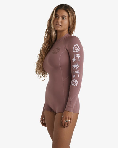 Billabong Spring Fever Natural 2/2mm Neopreno Manga Larga