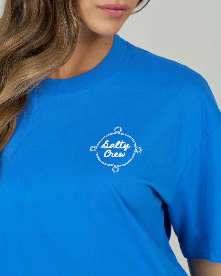 Salty Crew Shellbrate Skimmer Tee Camiseta Mujer