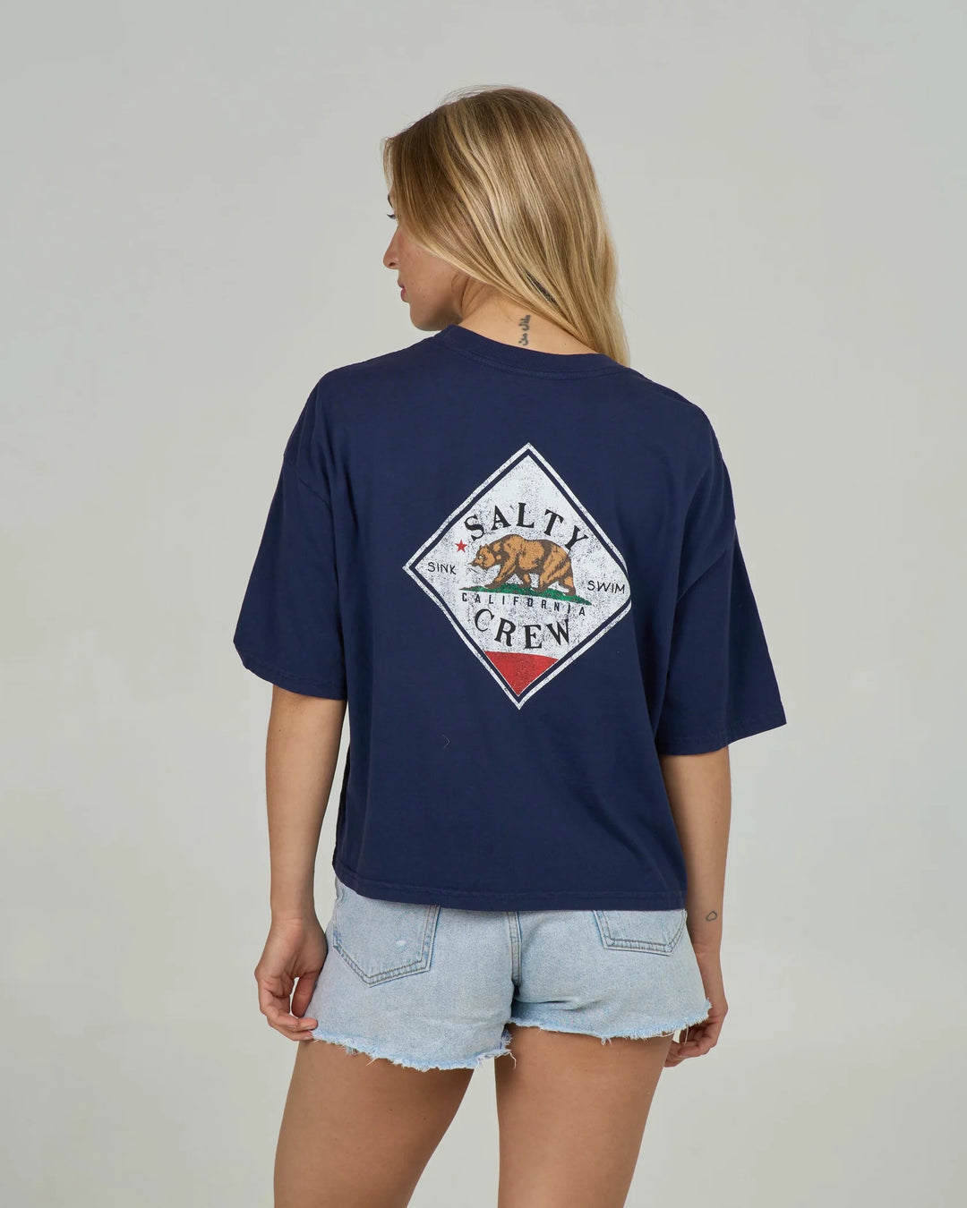 Salty Crew Tippet Cali Skimmer Tee Camiseta Mujer