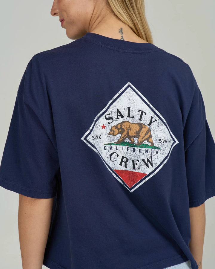 Salty Crew Tippet Cali Skimmer Tee Camiseta Mujer