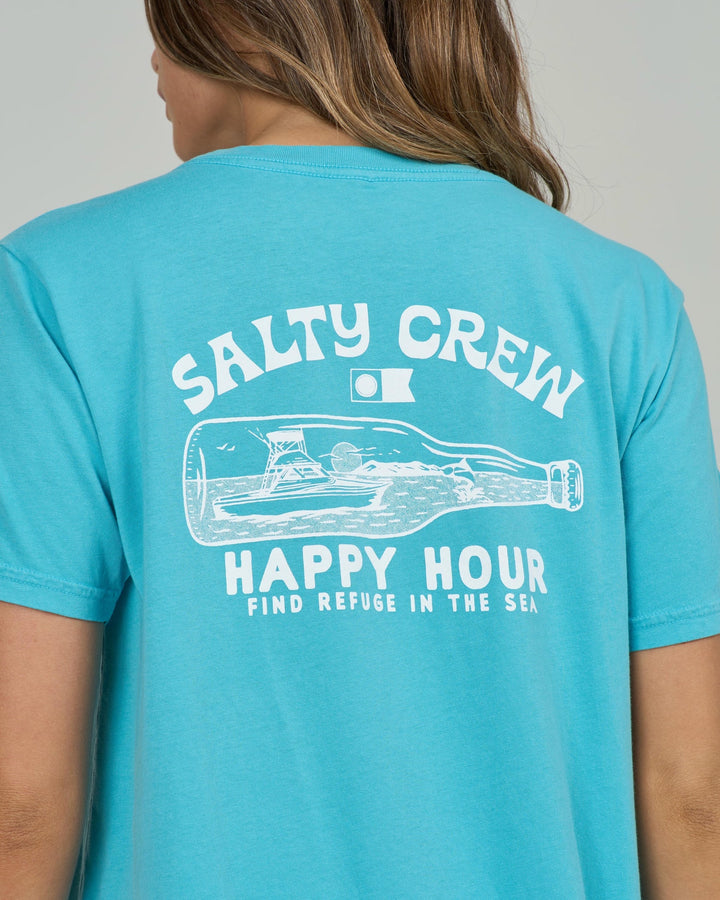 Salty Crew Happy Hour B.f. Tee Camiseta Mujer