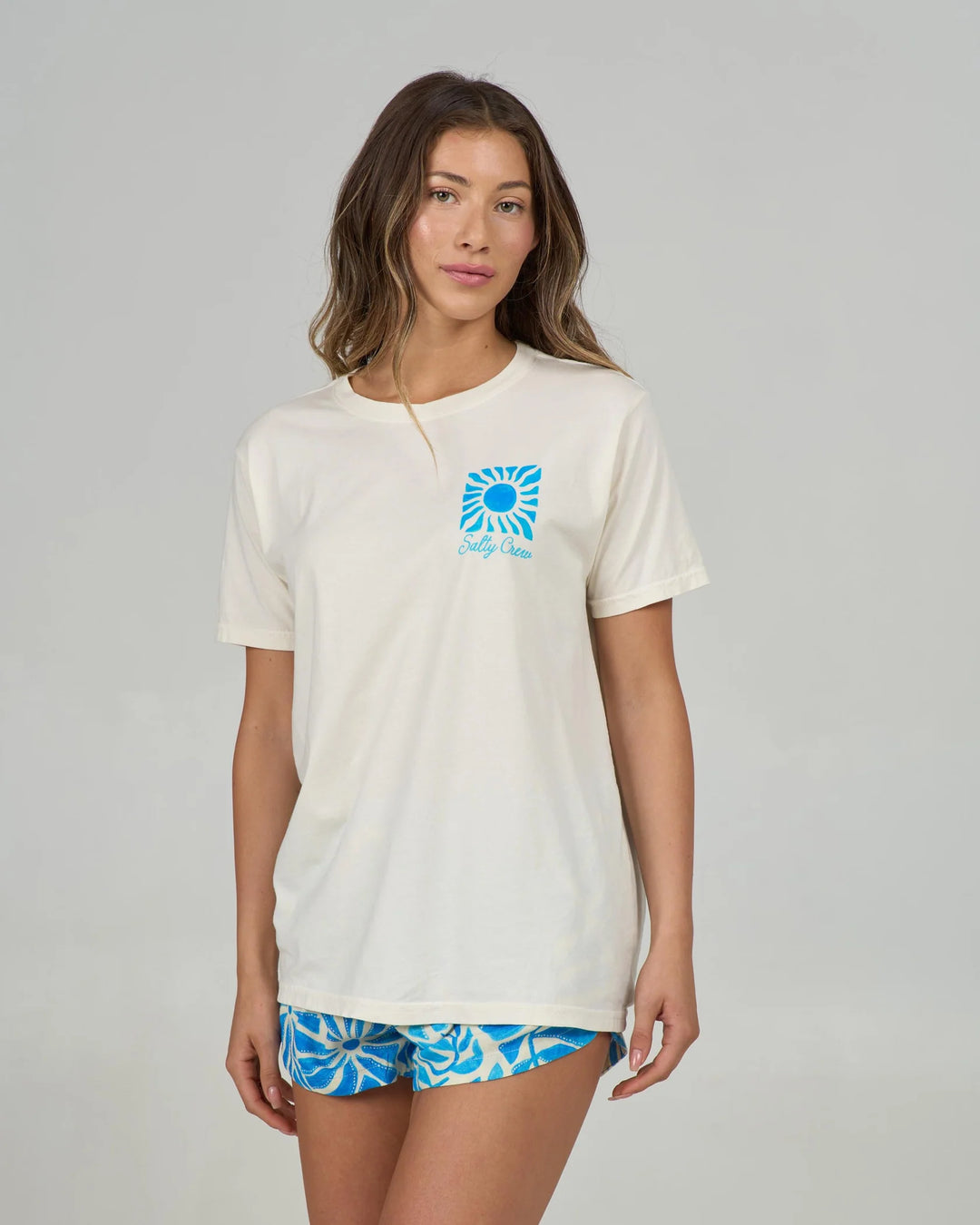 Salty Crew Sunblock B.f Tee Camiseta Mujer