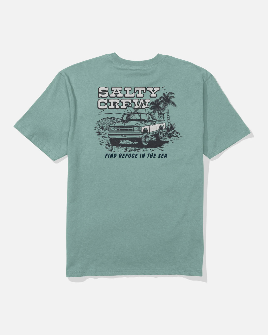 Salty Crew Truck Stop Classic Tee Camiseta Hombre